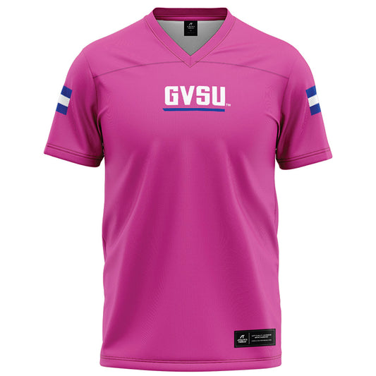 Grand Valley - NCAA Football : Miles Sharp - Pink Football Jersey-0