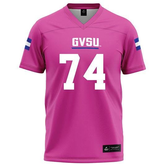 Grand Valley - NCAA Football : Jordan Davis - Pink Football Jersey-0