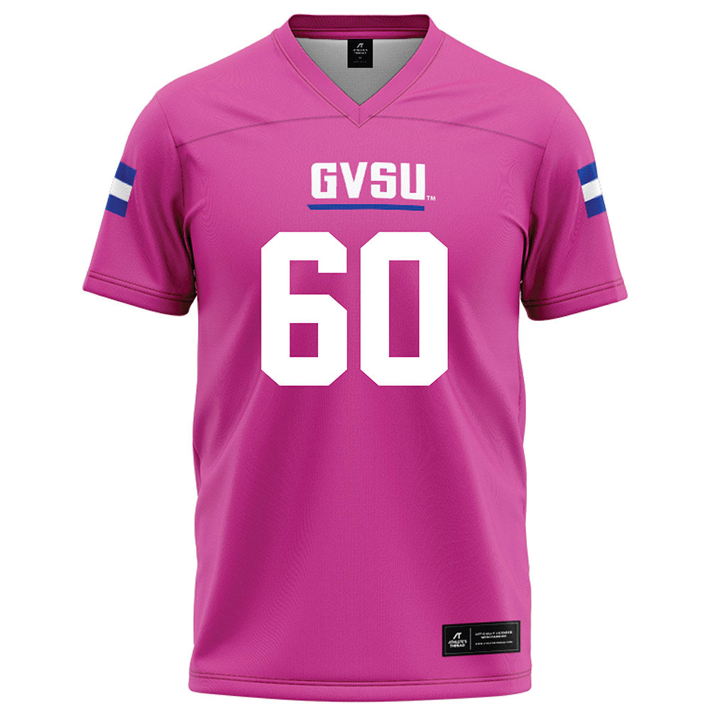 Grand Valley - NCAA Football : Chandler Allen - Pink Football Jersey-0