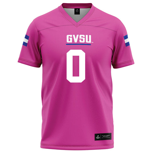 Grand Valley - NCAA Football : Grant Hart - Pink Football Jersey-0