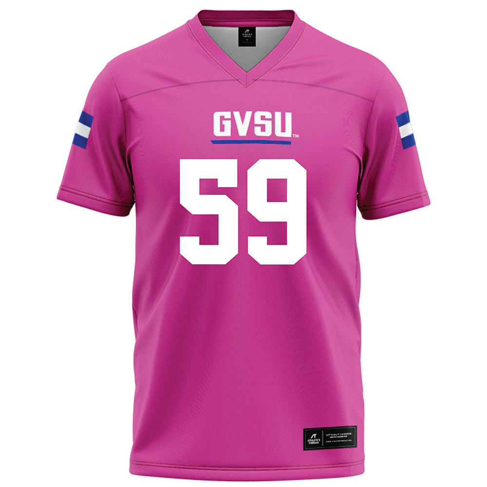 Grand Valley - NCAA Football : Tre' vonte Buckley - Pink Football Jersey-0