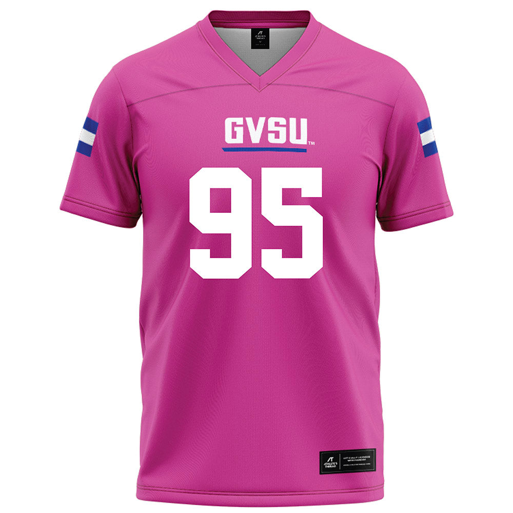Grand Valley - NCAA Football : Josh Ross - Pink Football Jersey-0