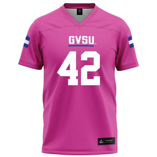 Grand Valley - NCAA Football : Antuane Rambus Jr - Pink Football Jersey-0