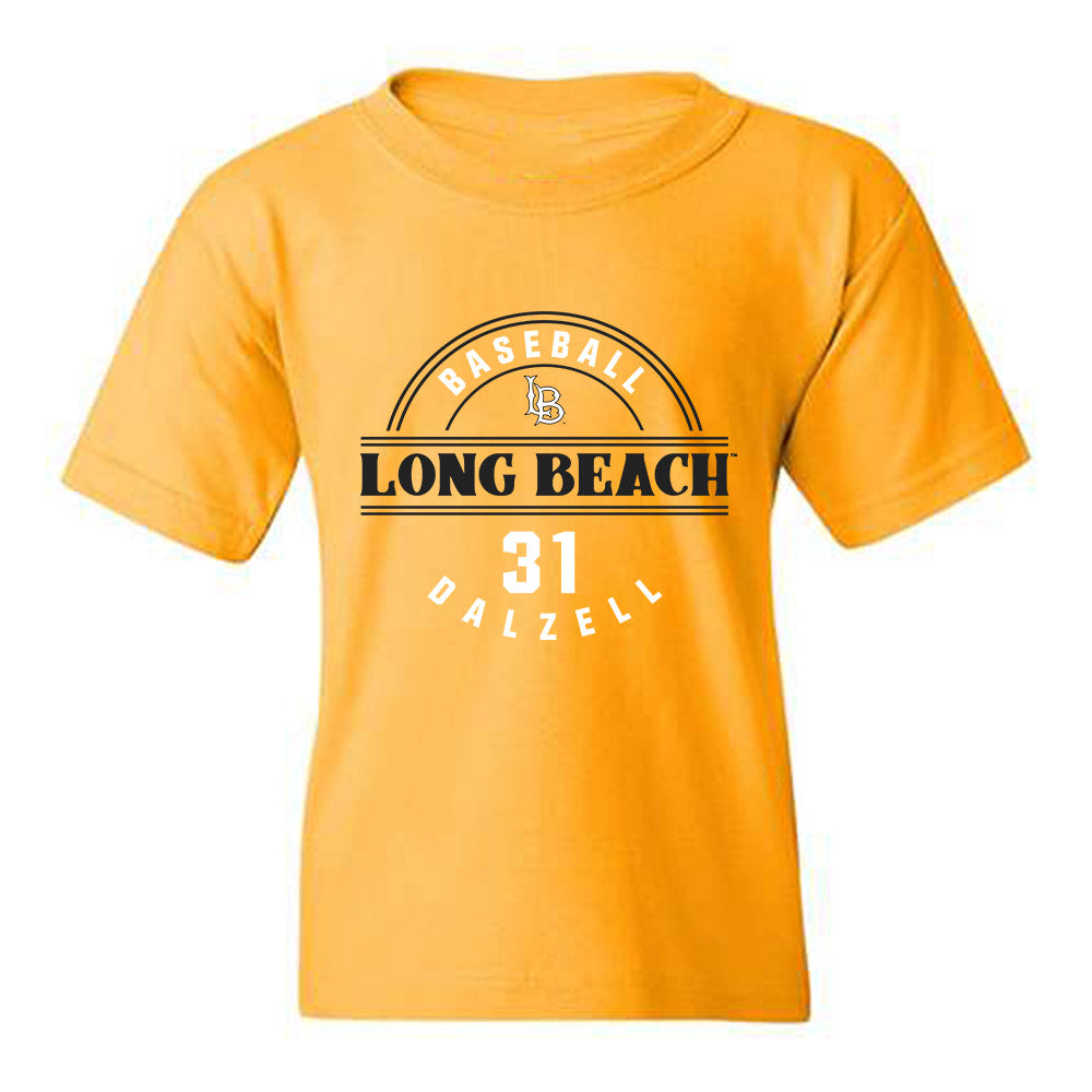 LBSU - NCAA Baseball : Tristan Dalzell - Classic Fashion Shersey Youth T-Shirt-0