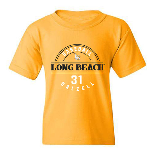 LBSU - NCAA Baseball : Tristan Dalzell - Classic Fashion Shersey Youth T-Shirt-0