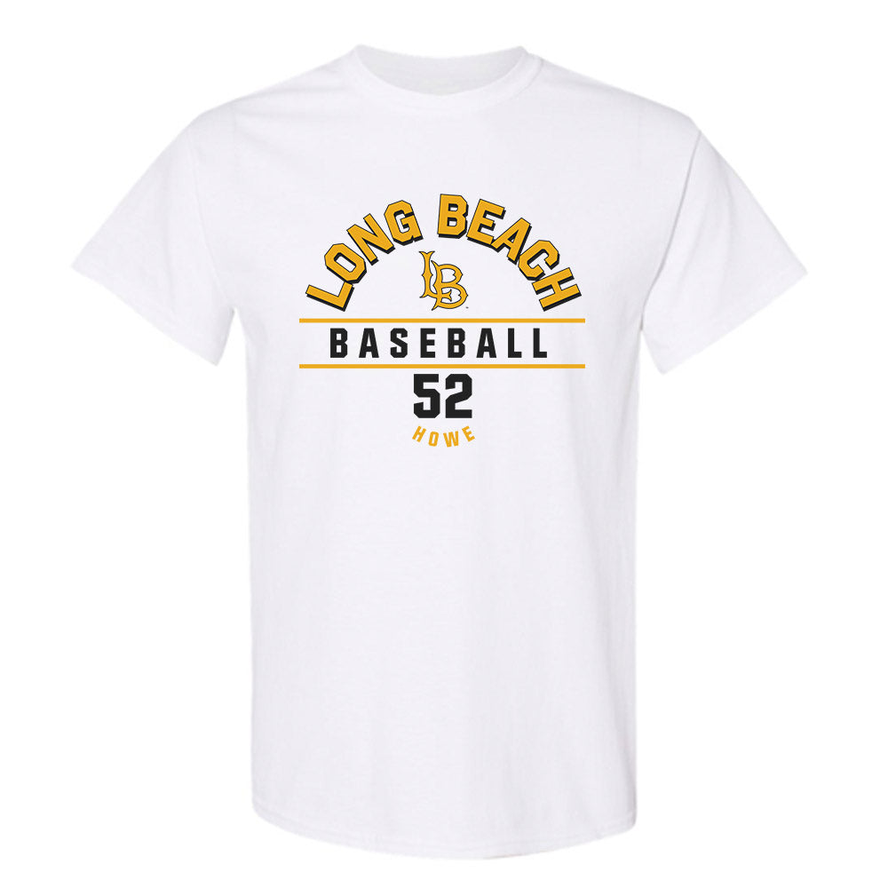 LBSU - NCAA Baseball : Luke Howe - Classic Fashion Shersey T-Shirt-0