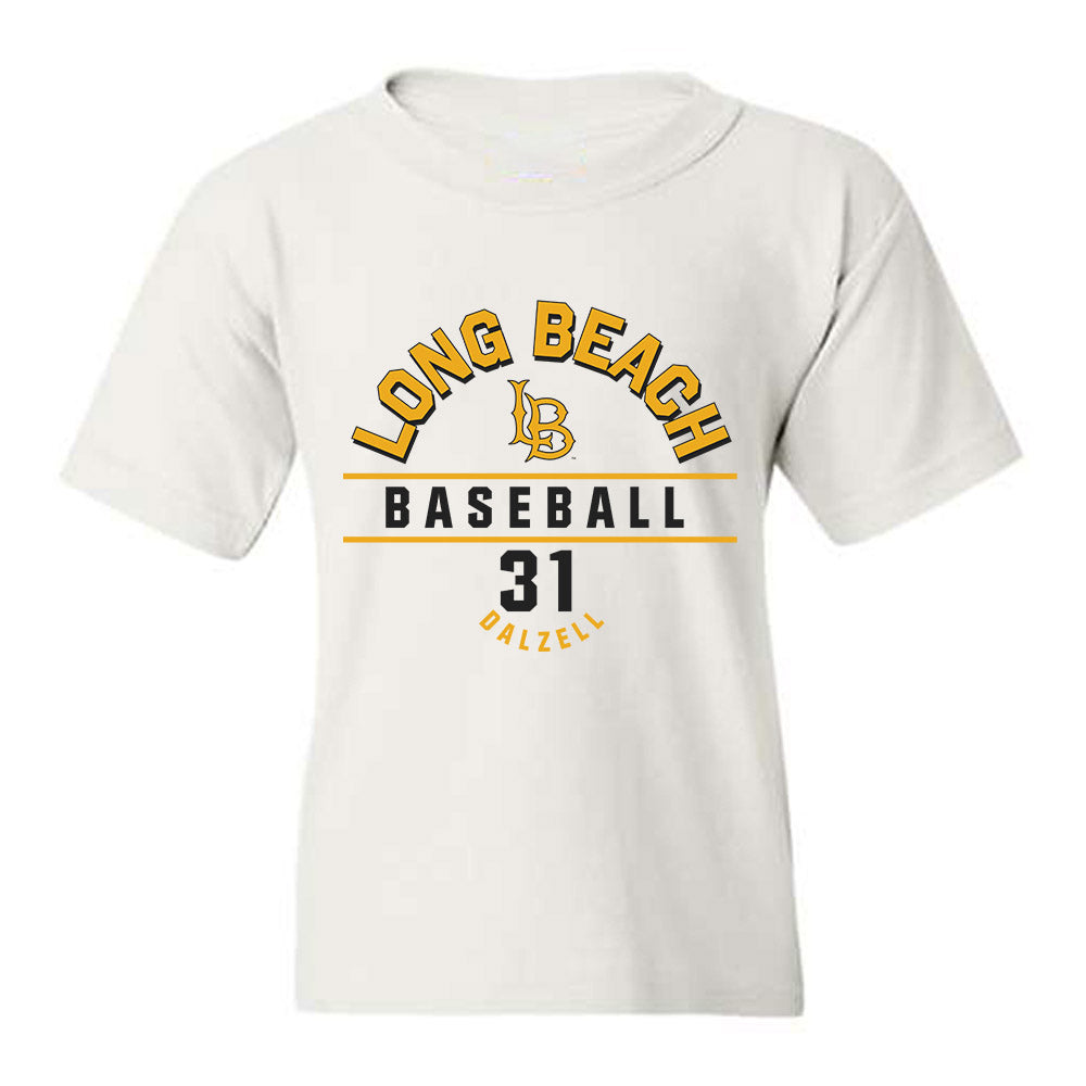 LBSU - NCAA Baseball : Tristan Dalzell - Classic Fashion Shersey Youth T-Shirt-0
