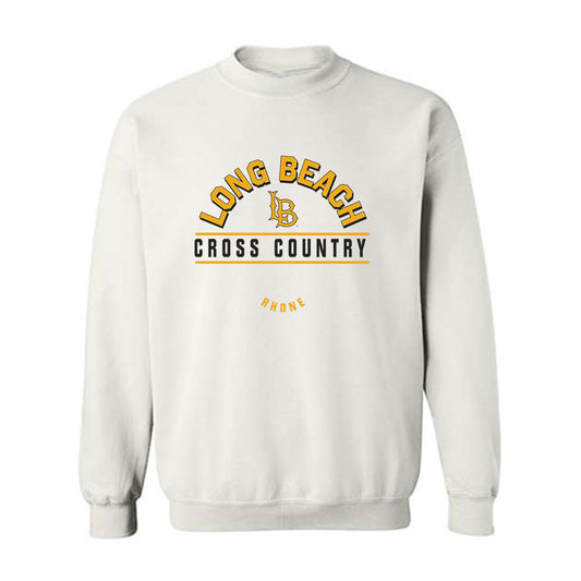 LBSU - NCAA Men's Cross Country : Cameron Rhone - Classic Fashion Shersey Crewneck Sweatshirt-0