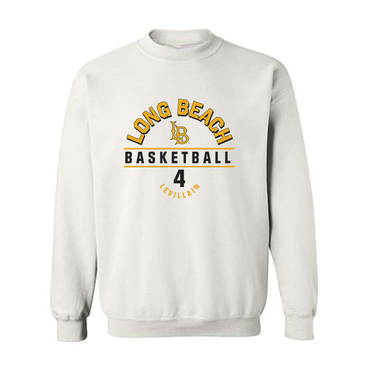LBSU - NCAA Men's Basketball : Leopold Levillain - Classic Fashion Shersey Crewneck Sweatshirt-0
