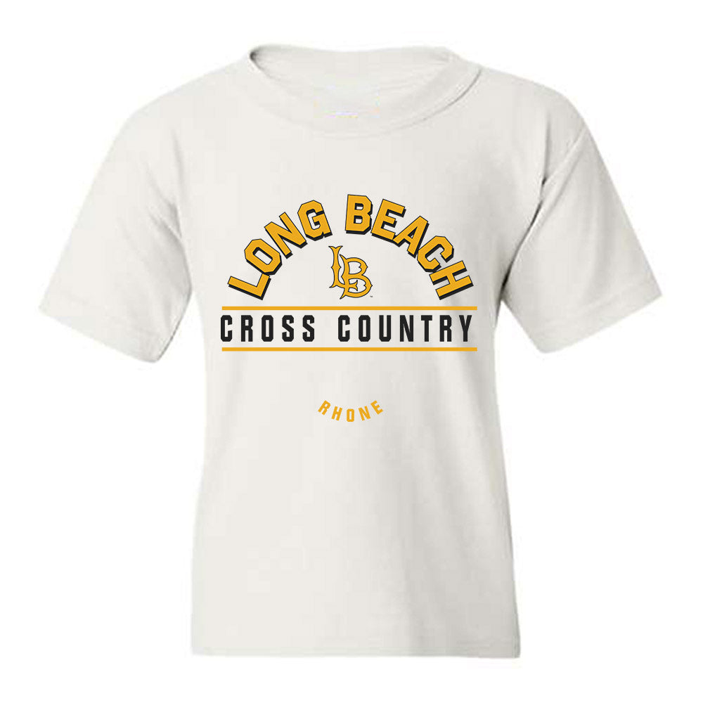 LBSU - NCAA Men's Cross Country : Cameron Rhone - Classic Fashion Shersey Youth T-Shirt-0
