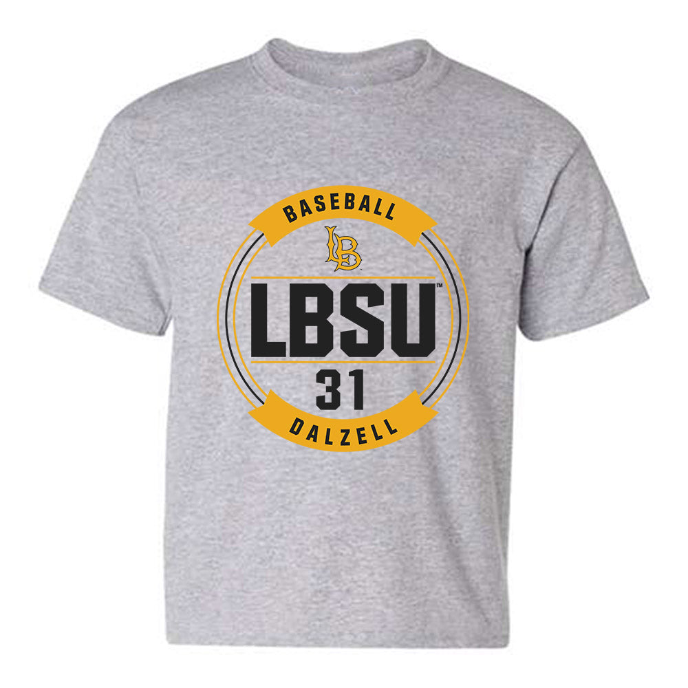 LBSU - NCAA Baseball : Tristan Dalzell - Classic Fashion Shersey Youth T-Shirt-0