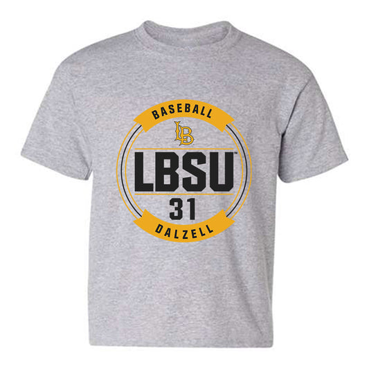 LBSU - NCAA Baseball : Tristan Dalzell - Classic Fashion Shersey Youth T-Shirt-0