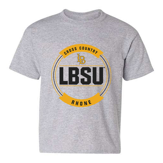 LBSU - NCAA Men's Cross Country : Cameron Rhone - Classic Fashion Shersey Youth T-Shirt-0