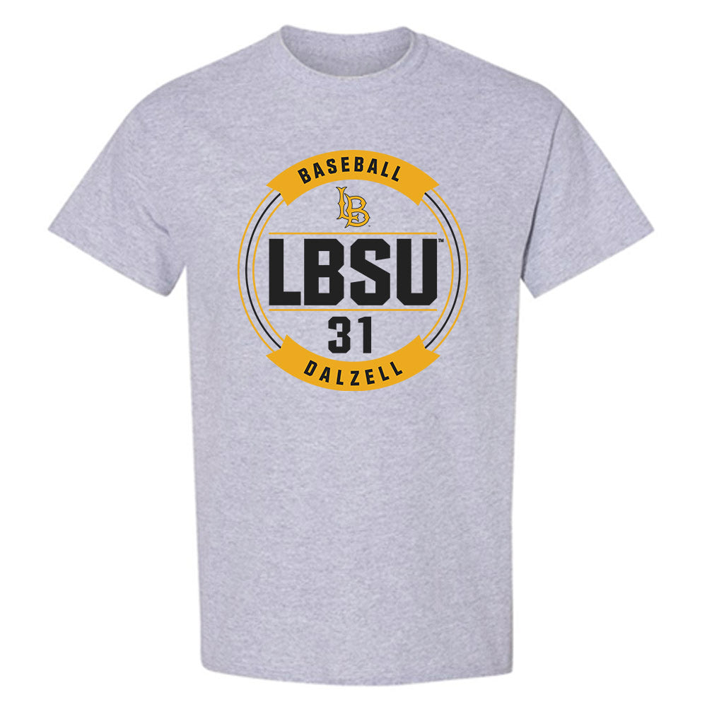 LBSU - NCAA Baseball : Tristan Dalzell - Classic Fashion Shersey T-Shirt-0