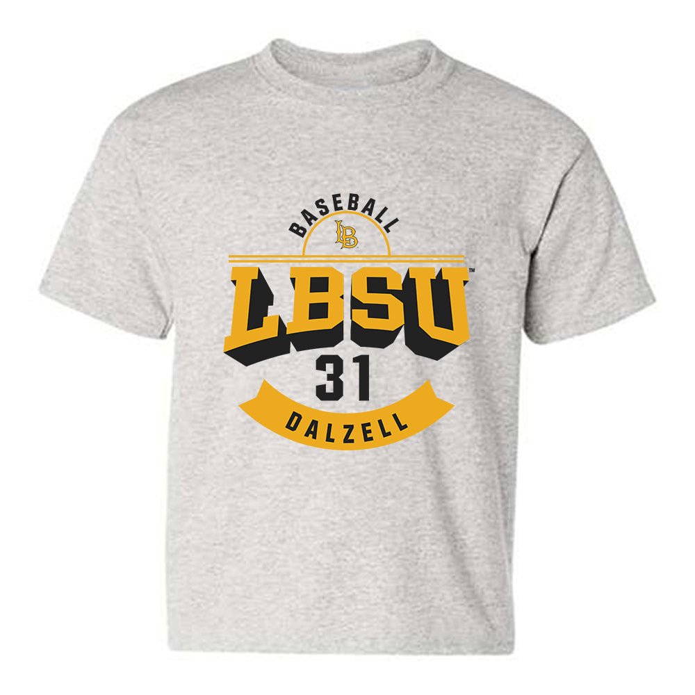 LBSU - NCAA Baseball : Tristan Dalzell - Classic Fashion Shersey Youth T-Shirt-0