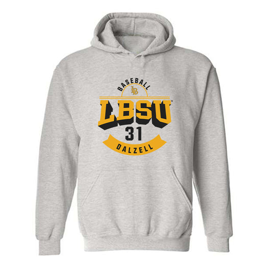 LBSU - NCAA Baseball : Tristan Dalzell - Classic Fashion Shersey Hooded Sweatshirt-0