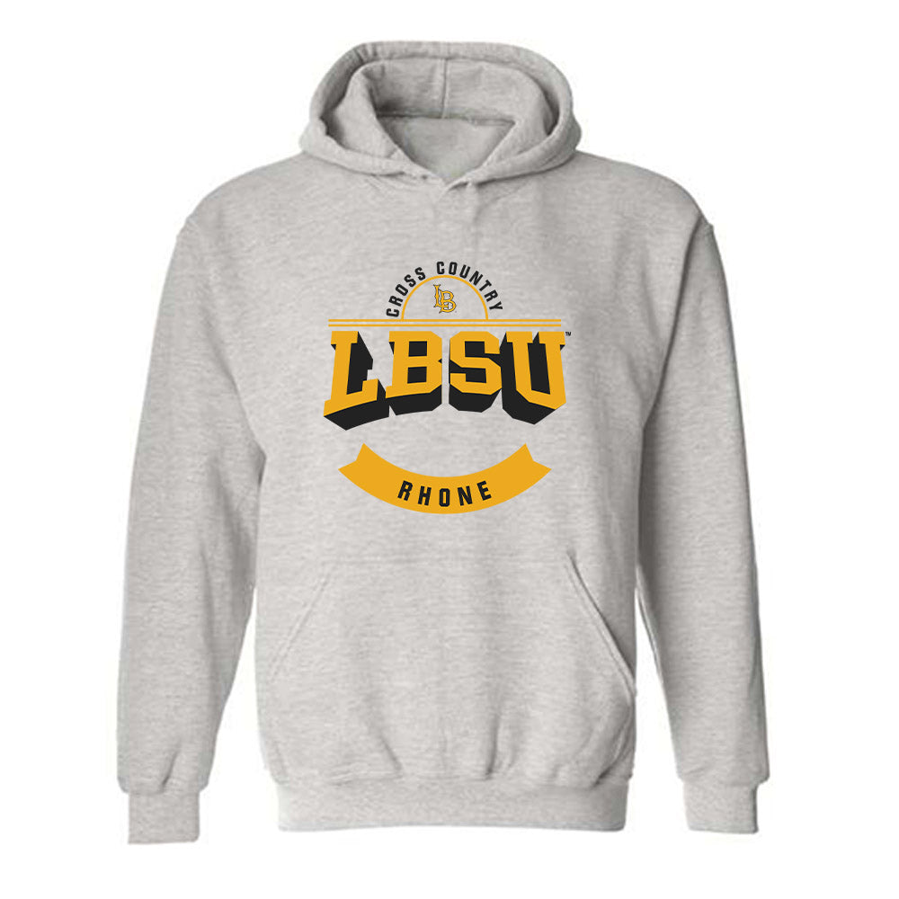 LBSU - NCAA Men's Cross Country : Cameron Rhone - Classic Fashion Shersey Hooded Sweatshirt-0