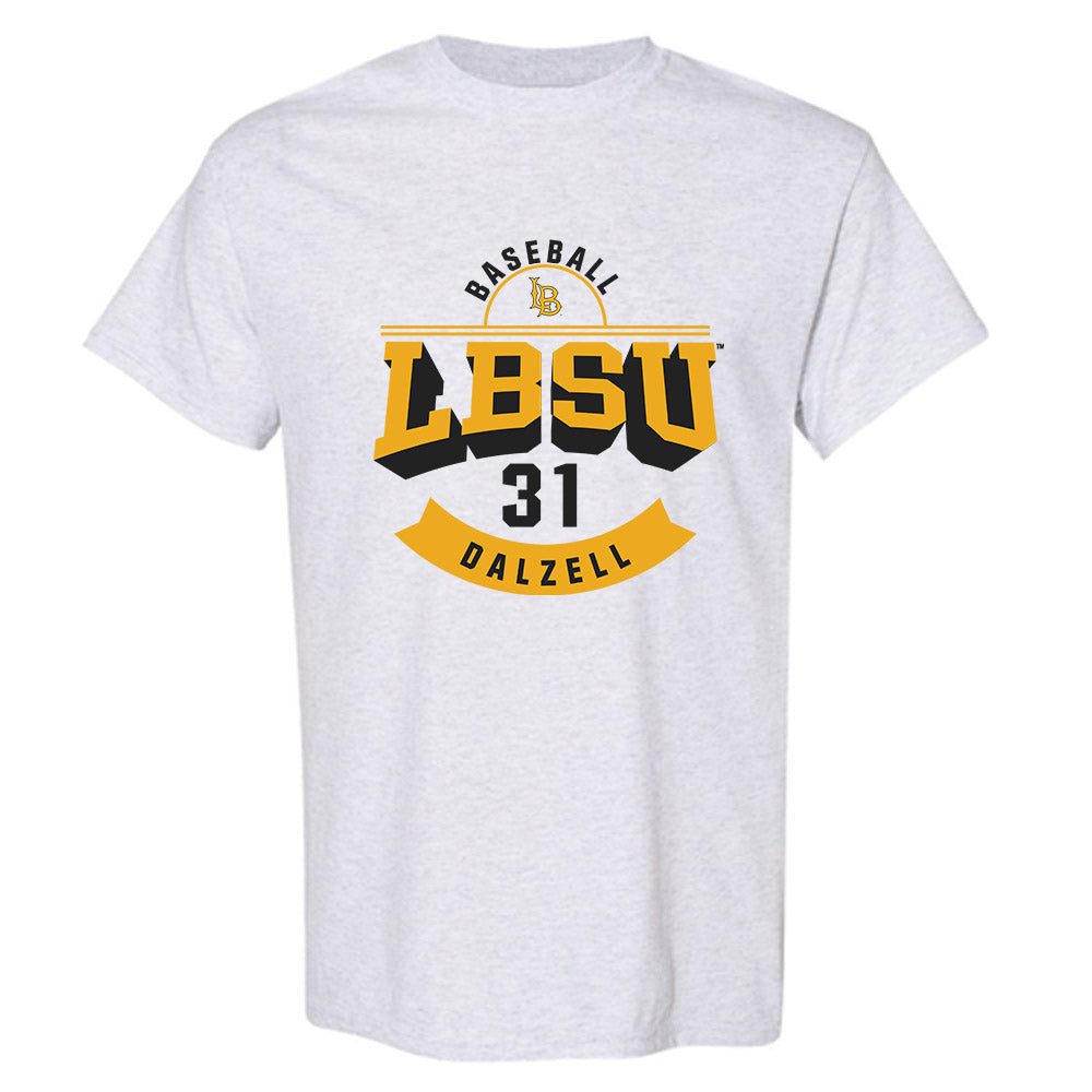LBSU - NCAA Baseball : Tristan Dalzell - Classic Fashion Shersey T-Shirt-0