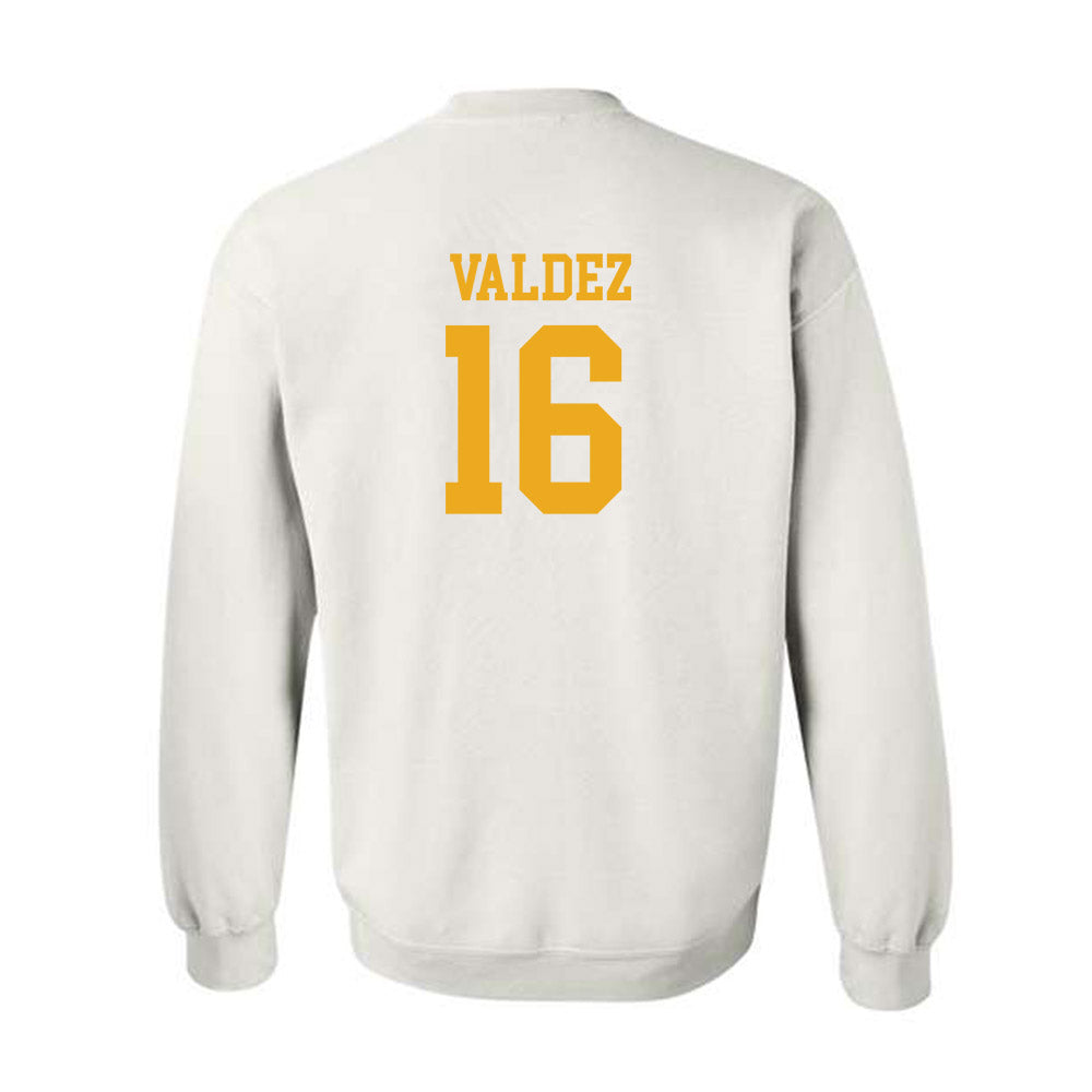 LBSU - NCAA Baseball : Damon Valdez - Classic Shersey Crewneck Sweatshirt-1