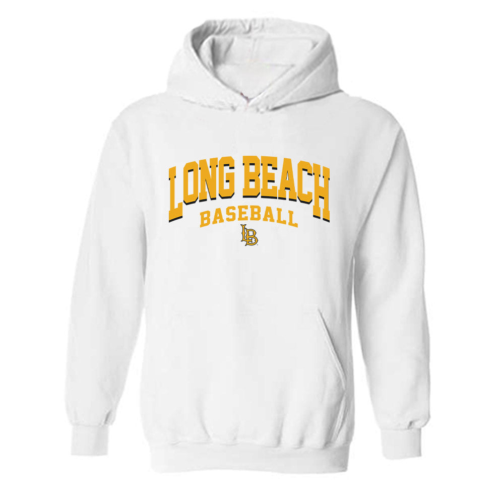LBSU - NCAA Baseball : Tristan Dalzell - Classic Shersey Hooded Sweatshirt-0