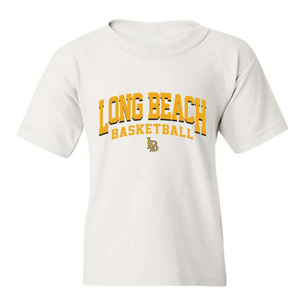 LBSU - NCAA Men's Basketball : Rob Diaz - Classic Shersey Youth T-Shirt-0