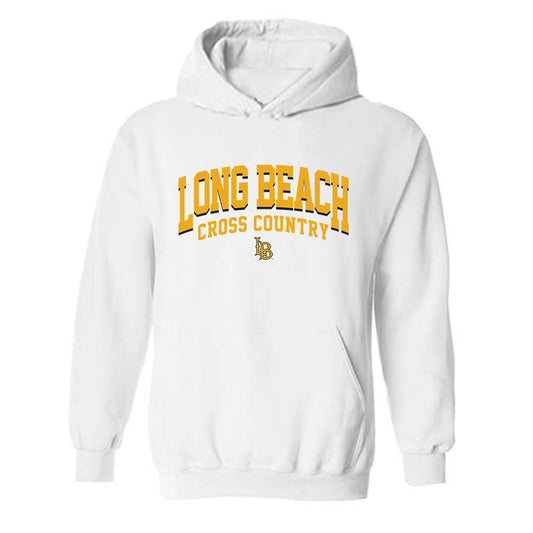 LBSU - NCAA Men's Cross Country : Cameron Rhone - Classic Shersey Hooded Sweatshirt-0