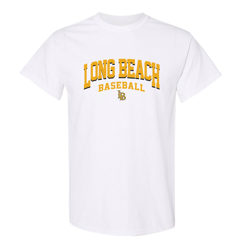 LBSU - NCAA Baseball : Damon Valdez - Classic Shersey T-Shirt-0
