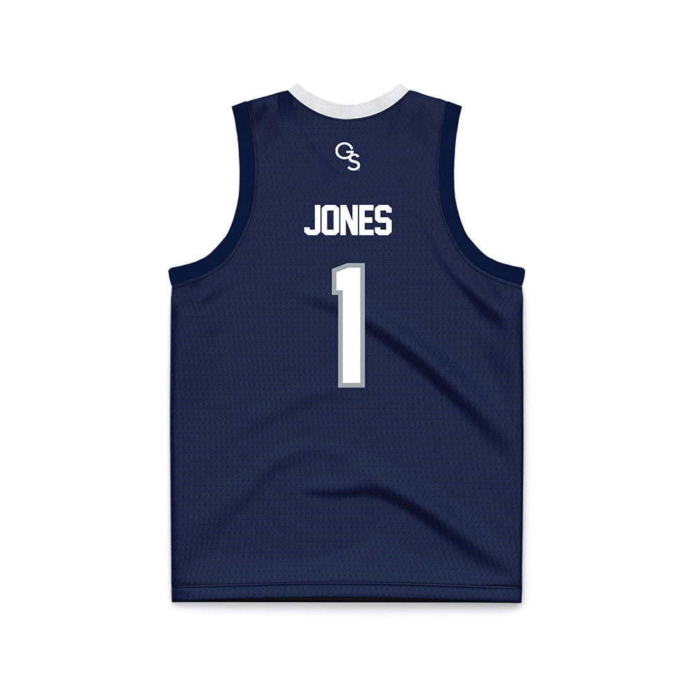 Georgia Southern - NCAA Women's Basketball : Tamiria Jones - Blue Basketball Jersey-1