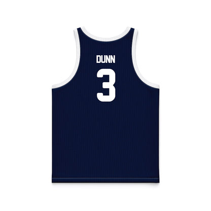 Georgia Southern - NCAA Men's Basketball : Khayri Dunn - Blue Basketball Jersey-1