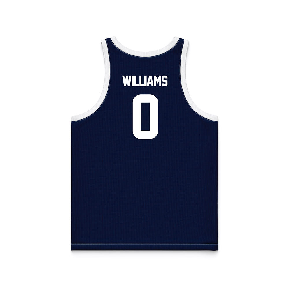 Georgia Southern - NCAA Men's Basketball : Jayden Williams - Blue Basketball Jersey-1