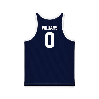 Georgia Southern - NCAA Men's Basketball : Jayden Williams - Blue Basketball Jersey-1