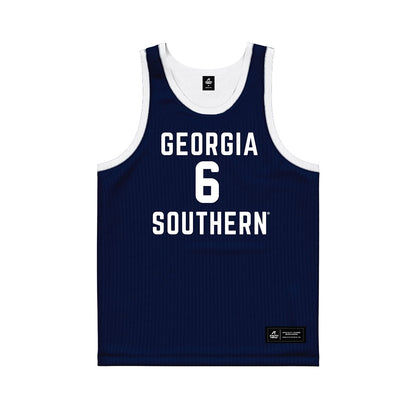 Georgia Southern - NCAA Men's Basketball : Amare Neal - Blue Basketball Jersey-0