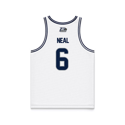 Georgia Southern - NCAA Men's Basketball : Amare Neal - White Basketball Jersey-1