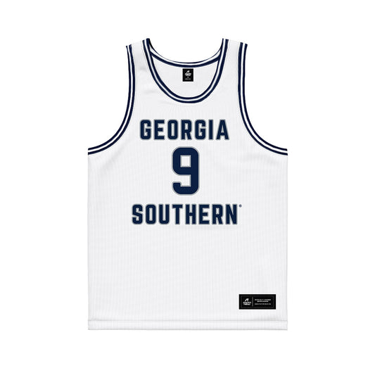 Georgia Southern - NCAA Men's Basketball : Jefferson Koulibaly - White Basketball Jersey-0