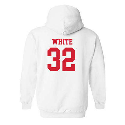 Fairfield - NCAA Women's Lacrosse : Sarah White - Classic Shersey Hooded Sweatshirt-1