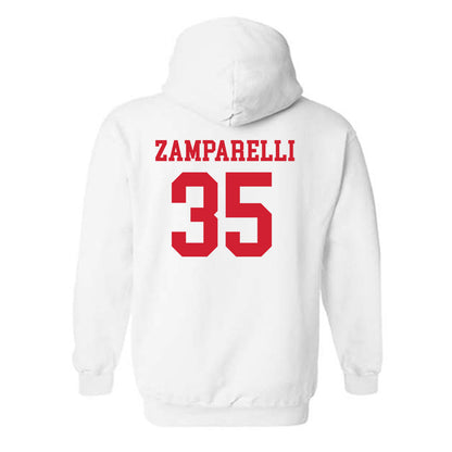 Fairfield - NCAA Women's Lacrosse : Ally Zamparelli - Classic Shersey Hooded Sweatshirt