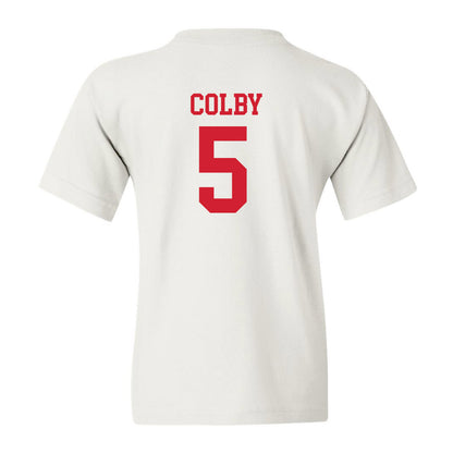 Fairfield - NCAA Baseball : Nolan Colby - Classic Shersey Youth T-Shirt