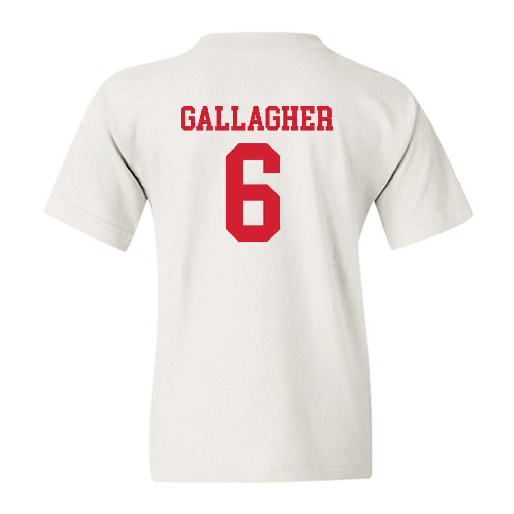 Fairfield - NCAA Men's Lacrosse : Brendan Gallagher - Classic Shersey Youth T-Shirt-1