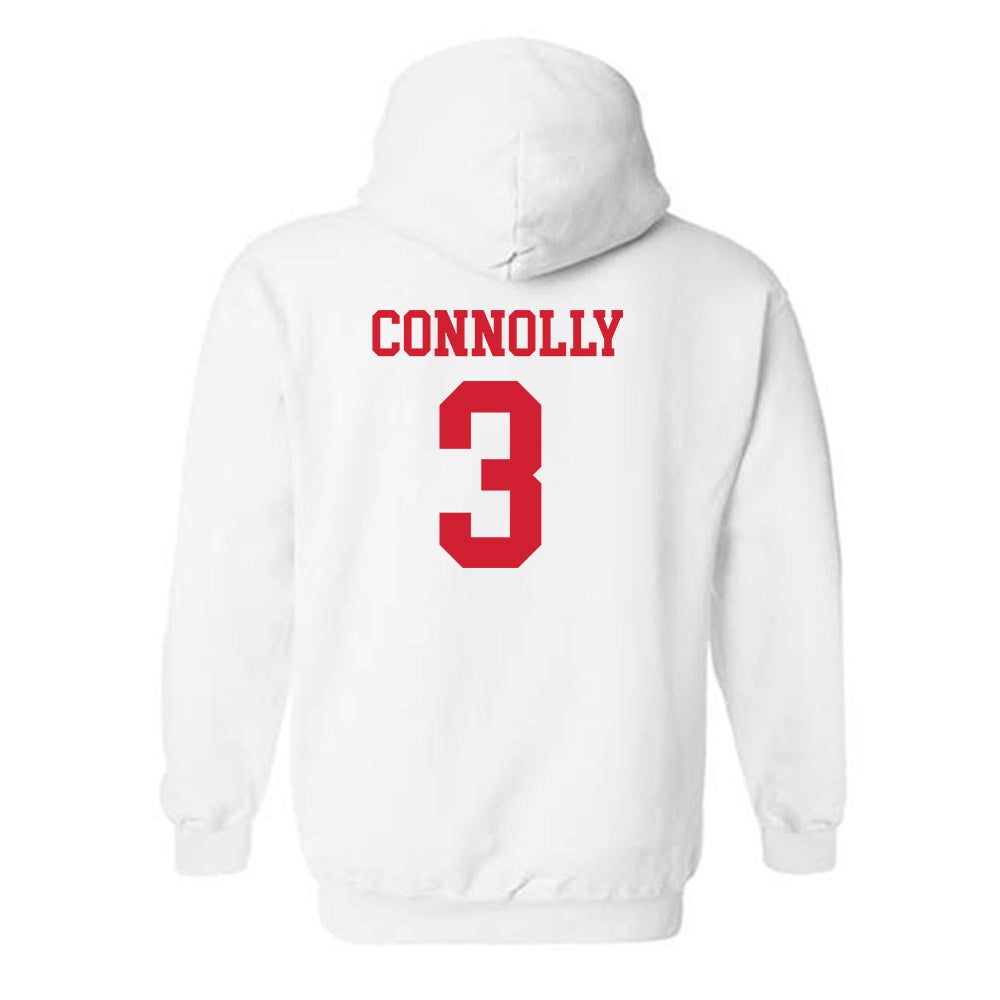 Fairfield - NCAA Men's Lacrosse : Thomas Connolly - Classic Shersey Hooded Sweatshirt-1