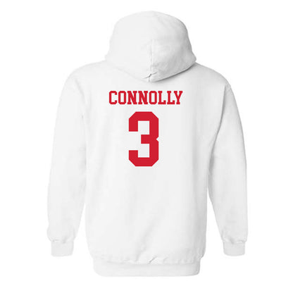 Fairfield - NCAA Men's Lacrosse : Thomas Connolly - Classic Shersey Hooded Sweatshirt-1