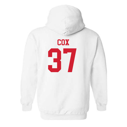 Fairfield - NCAA Men's Lacrosse : Jack Cox - Classic Shersey Hooded Sweatshirt-1