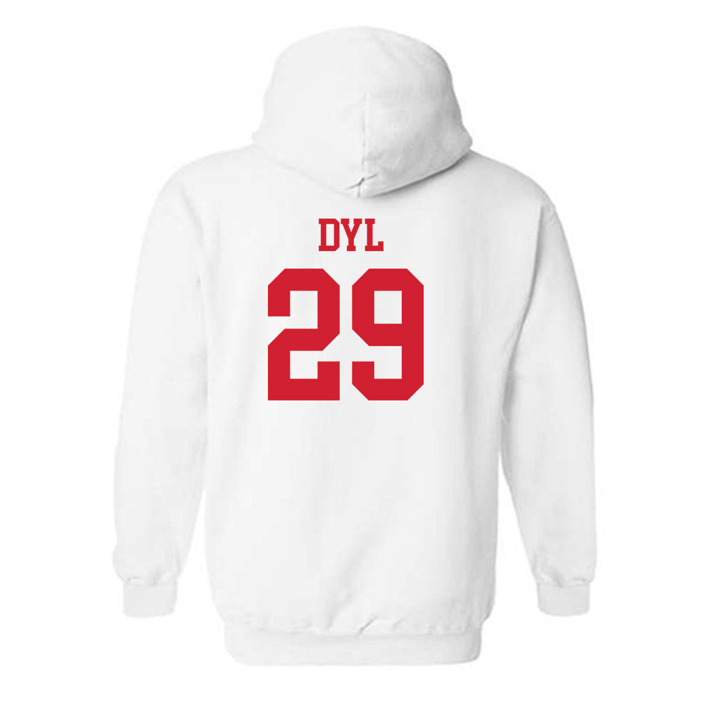 Fairfield - NCAA Men's Lacrosse : Carson Dyl - Hooded Sweatshirt Classic Shersey