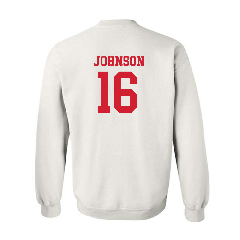 Fairfield - NCAA Men's Basketball : Prophet Johnson - Classic Shersey Crewneck Sweatshirt