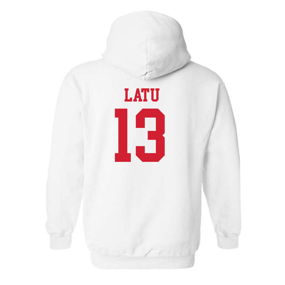 Fairfield - NCAA Women's Volleyball : Haililani Latu - Classic Shersey Hooded Sweatshirt-1