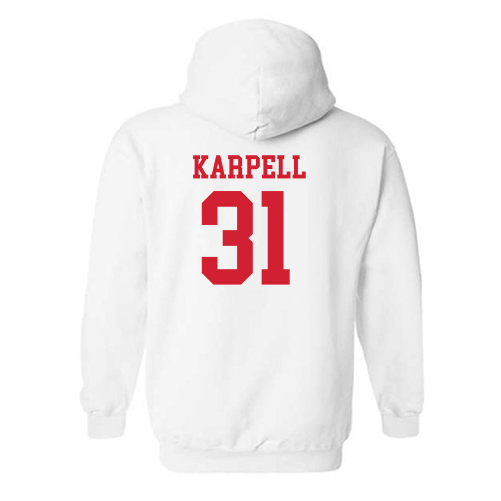 Fairfield - NCAA Women's Basketball : Julia Karpell - Classic Shersey Hooded Sweatshirt