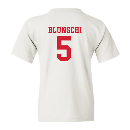 Fairfield - NCAA Men's Soccer : Jordan Blunschi - Classic Shersey Youth T-Shirt