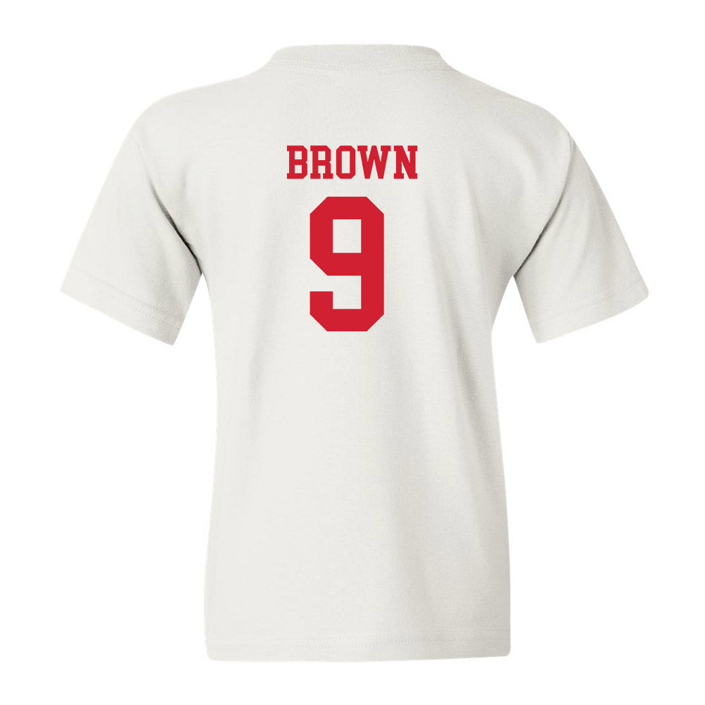 Fairfield - NCAA Men's Lacrosse : Justin Brown - Classic Shersey Youth T-Shirt