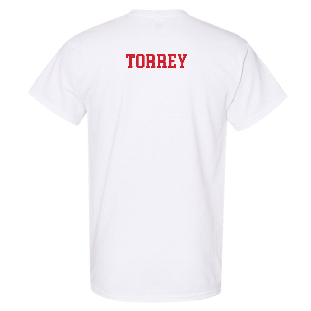 Fairfield - NCAA Women's Swimming & Diving : Katie Torrey - Classic Shersey T-Shirt-1