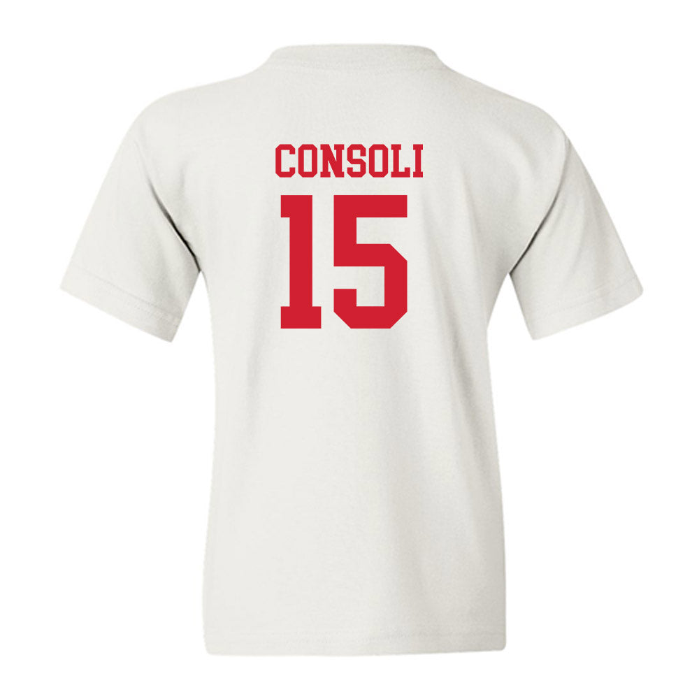 Fairfield - NCAA Men's Lacrosse : Cooper Consoli - Classic Shersey Youth T-Shirt-1