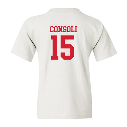Fairfield - NCAA Men's Lacrosse : Cooper Consoli - Classic Shersey Youth T-Shirt-1